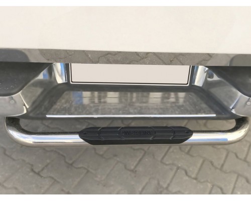 Задній захист Omsa (нерж) 76 мм для Isuzu D-Max 2011-2019