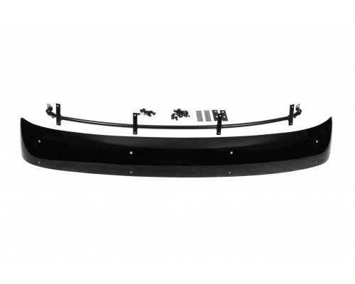 Козырек на лобовое стекло V2 (черный глянец, 5мм) для Iveco Daily 2006-2014