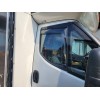 Ветровики вставные (полупрозрачные, 2 шт., Cagatay) для Iveco Daily 2014- гг