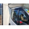 Ветровики вставные (полупрозрачные, 2 шт., Cagatay) для Iveco Daily 2014- гг
