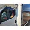 Ветровики вставные (полупрозрачные, 2 шт., Cagatay) для Iveco Daily 2014- гг