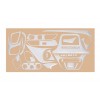 Накладки на панель Карбон для Iveco Daily 2014+