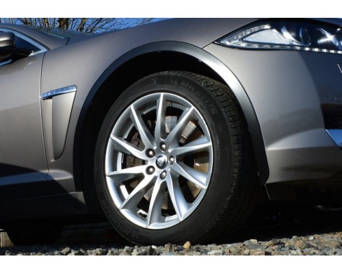 Накладки на арки (4 шт, нерж) для Jaguar XF 2009-2016