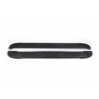 Боковые пороги Bosphore Grey (2 шт., алюминий) для Jeep Cherokee KL 2013- гг