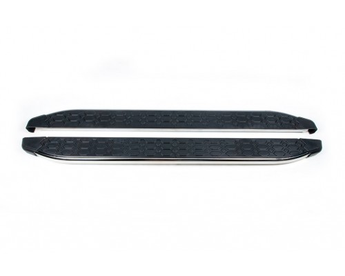 Боковые пороги BlackLine (2 шт., алюминий) для Jeep Cherokee KL 2013- гг