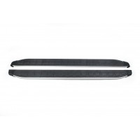 Боковые пороги Fullmond (2 шт., алюминий) для Jeep Cherokee KL 2013- гг
