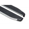Боковые пороги Fullmond (2 шт., алюминий) для Jeep Cherokee KL 2013- гг