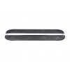 Боковые пороги Bosphore Black (2 шт., алюминий) для Jeep Grand Cherokee WJ 1999-2004 гг