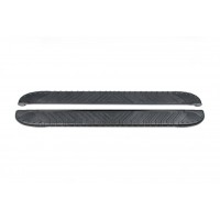 Боковые пороги Bosphore Black (2 шт., алюминий) для Jeep Grand Cherokee WJ 1999-2004 гг