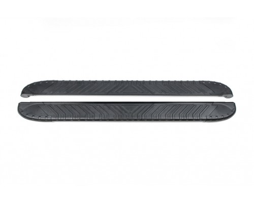 Боковые пороги Bosphore Black (2 шт., алюминий) для Jeep Grand Cherokee WJ 1999-2004 гг