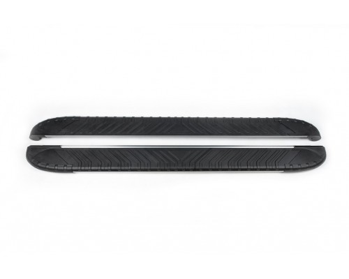 Боковые пороги Bosphore Grey (2 шт., алюминий) для Jeep Grand Cherokee WJ 1999-2004 гг