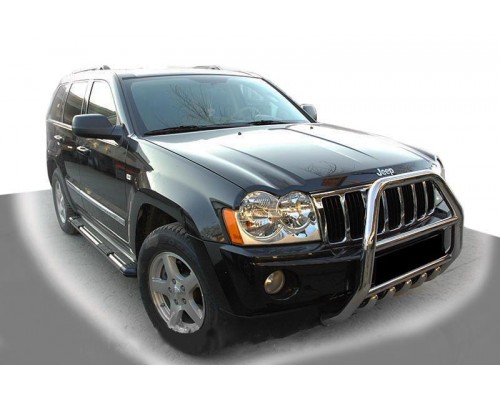 Кенгурятник QT007 для Jeep Grand Cherokee WK 2004-2010