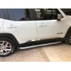 Молдинг дверной (4 шт, нерж) Carmos - Турецкая сталь для Jeep Renegade