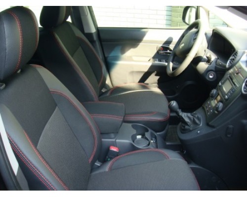 Авточохли з екошкіри Premium для Kia Carens 1999-2012 - 50242-11
