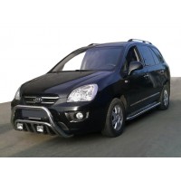 Кенгурятник WT002 (нерж) для Kia Carens 1999-2012