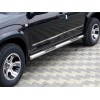 Боковые трубы (нерж) для Kia Carens 1999-2012