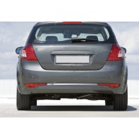 Накладка на задній торець OmsaLine (HB, нерж.) для Kia Ceed 2007-2012
