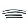 Ветровики с хромом (4 шт, Niken) для Kia Niro 2016+