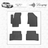 Резиновые коврики (4 шт, Stingray Premium) для Kia Rio 2005-2011 - 51583-11
