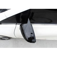 Накладки на зеркала BMW-Style (без поворота, 2 шт) для Kia Rio 2012-2017 гг