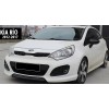 Накладки на зеркала BMW-Style (без поворота, 2 шт) для Kia Rio 2012-2017 гг