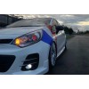 Накладки на зеркала BMW-Style (с поворотом, 2 шт) для Kia Rio 2012-2017 гг