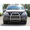 Кенгурятник QT007 (нерж.) для Kia Sorento 2002-2009