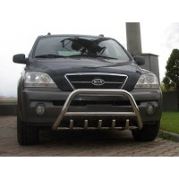 Кенгурятник WT003 (нерж.) для Kia Sorento 2002-2009