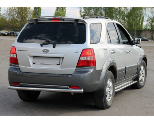 Задня дуга AK002 (нерж.) для Kia Sorento 2002-2009