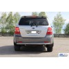 Задня дуга AK002 (нерж.) для Kia Sorento 2002-2009