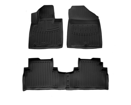 Коврики Stingray 3D (4 шт) для Kia Sorento UM 2015-2020 гг