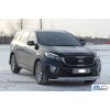 Передній захист ST014 60/42мм (нерж) для Kia Sorento UM 2015-2020