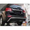 Задня дуга AK007 (нерж.) для Kia Sorento XM 2009-2014