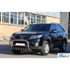 Кенгурятник WT021 (нерж.) для Kia Sorento XM 2009-2014