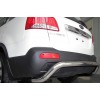 Задня дуга AK007 (нерж.) для Kia Sorento XM 2009-2014