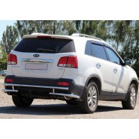 Задня дуга AK003-2 (нерж.) для Kia Sorento XM 2009-2014