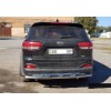 Задня дуга AK015 (нерж.) для Kia Sorento XM 2009-2014