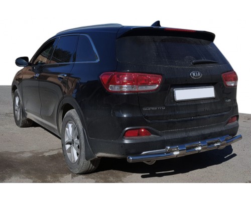 Задня дуга AK015 (нерж.) для Kia Sorento XM 2009-2014