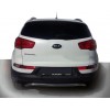 Задня дуга AK002-1 (нерж.) для Kia Sorento XM 2009-2014