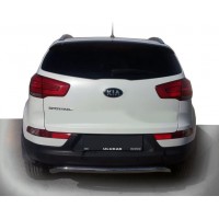 Задня дуга AK002-1 (нерж.) для Kia Sorento XM 2009-2014