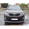 Передній захист ST008 (2013-2015, нерж.) для Kia Sorento XM 2009-2014
