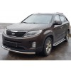 Передній захист ST008 (2013-2015, нерж.) для Kia Sorento XM 2009-2014