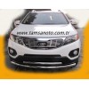 Передній захист ST014 (нерж.) для Kia Sorento XM 2009-2014
