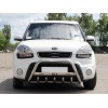 Кенгурятник WT0034 (нерж) 60 мм, без напису для Kia Soul I 2008-2013