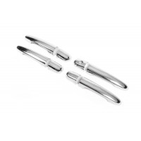 Накладки на ручки (4 шт) Полірована нержавіюча сталь для Kia Sportage 2004-2010
