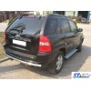 Задня дуга AK002 (нерж.) для Kia Sportage 2004-2010