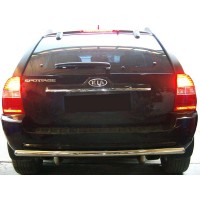 Задня дуга AK002 (нерж.) для Kia Sportage 2004-2010