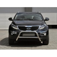 Кенгурятник WT006 (нерж.) для Kia Sportage 2010-2015