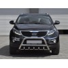 Кенгурятник WT003 (нерж.) для Kia Sportage 2010-2015
