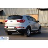 Задня дуга AK007 (нерж.) для Kia Sportage 2010-2015
